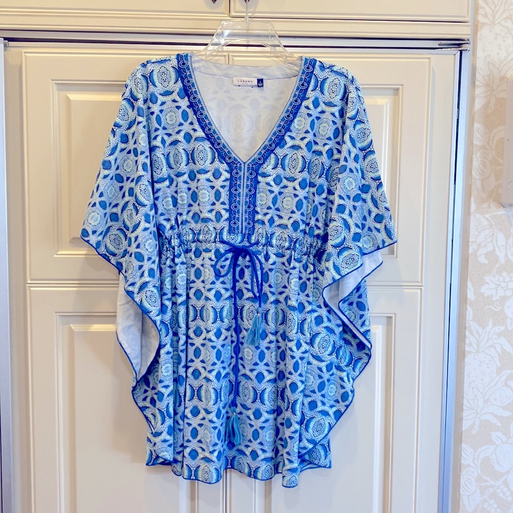 Never worn Cabana Life poncho coverup.